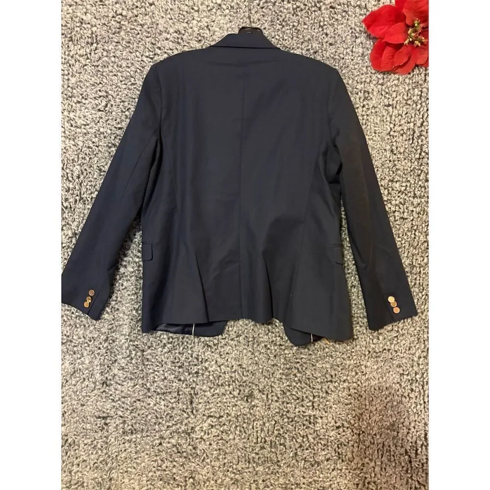 Men's XL Black  Blazer Gold Buttons Formal Classic Fit